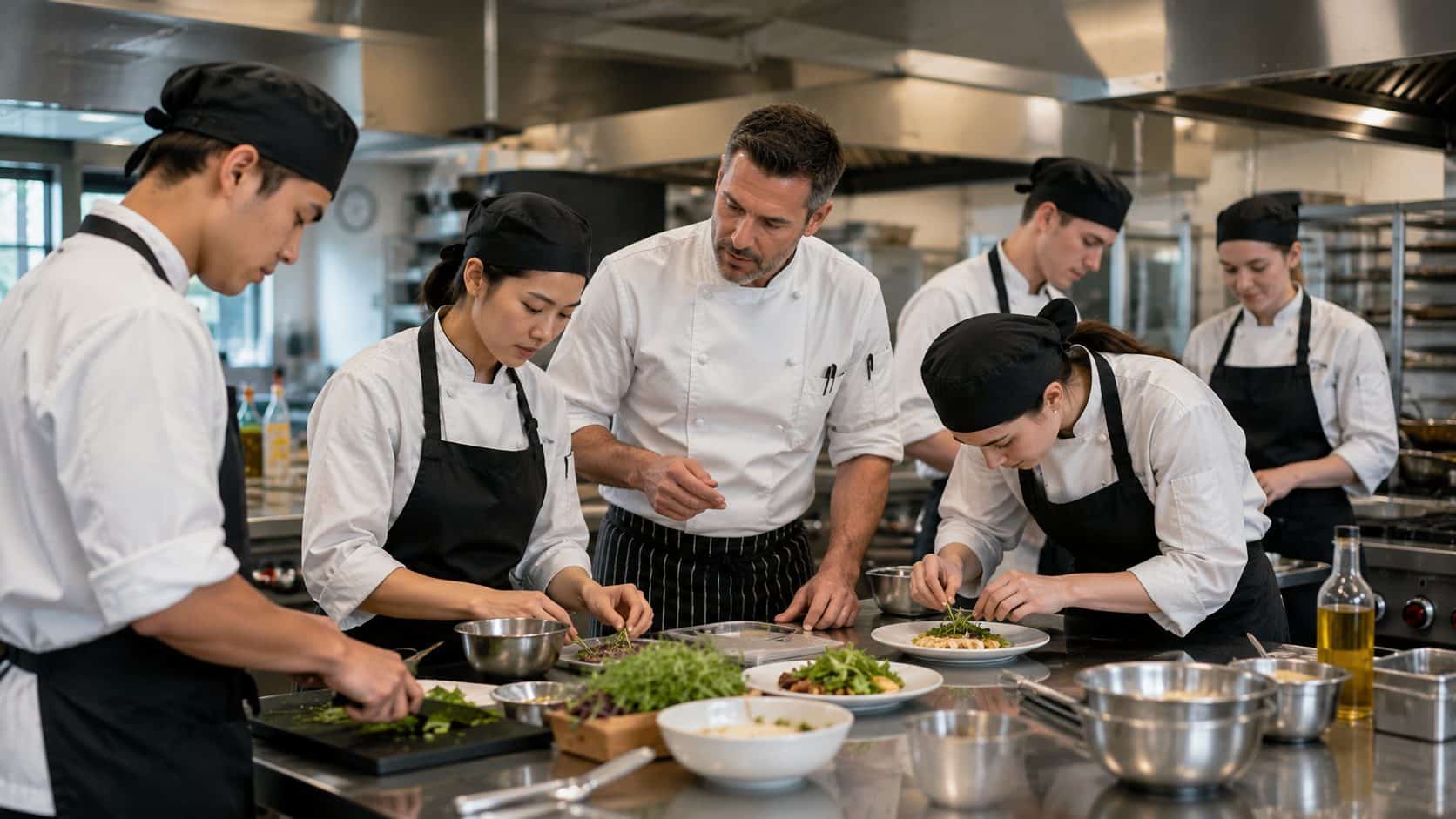 Diploma of Hospitality Management (SIT50422) training at Boston College Adelaide